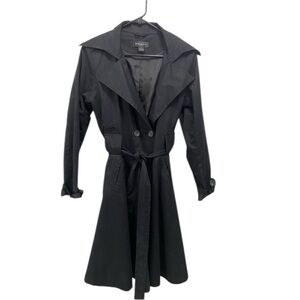 Eliana et Lena Black Trench Coat